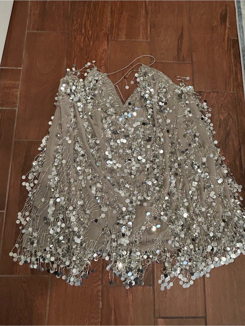 ASOS CURVE SIZE 24 sparkly sequin mini dress